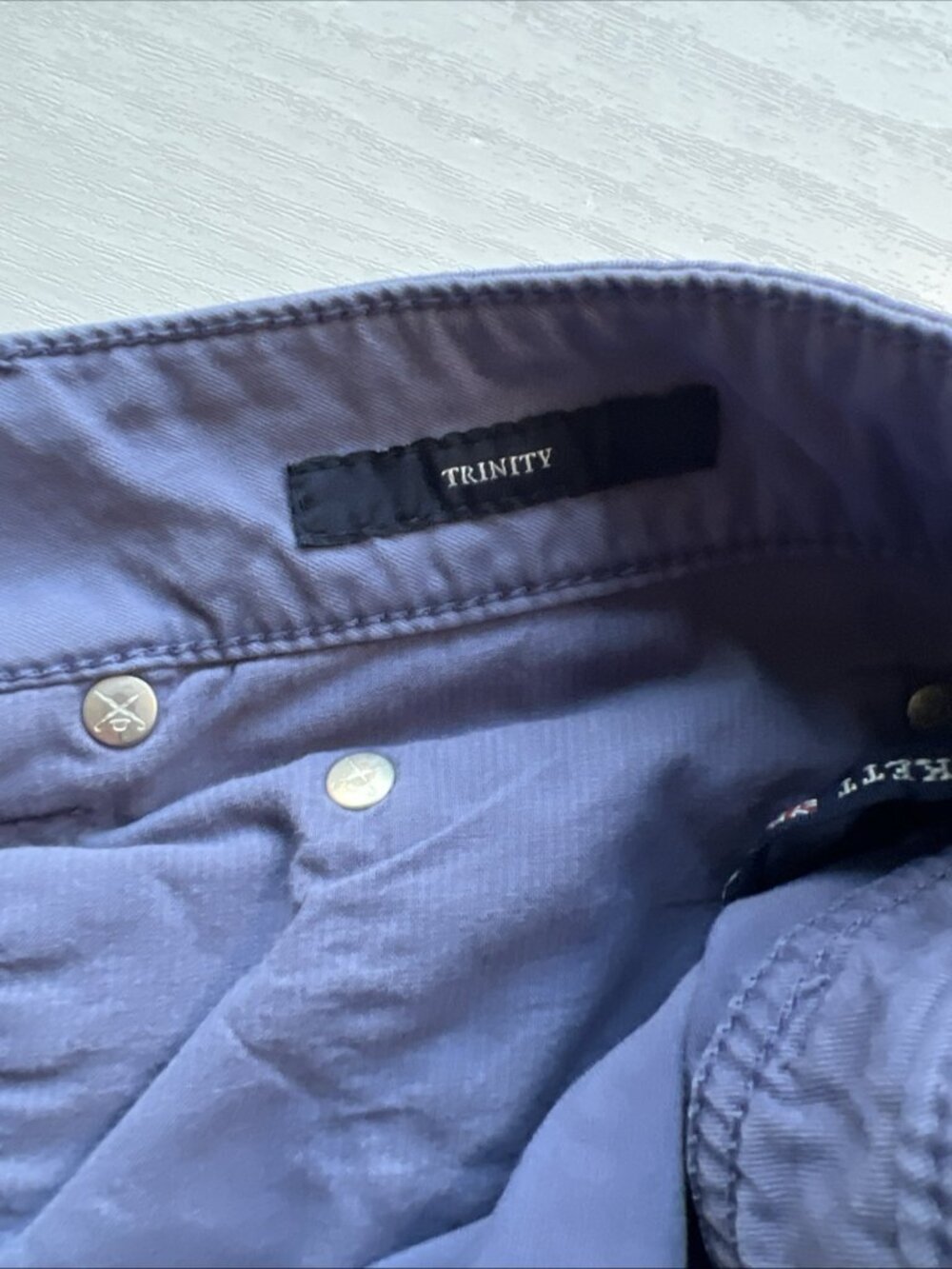 Hackett Core 5 Pocket Trinity Pants Mens 40x30 Slim Fit Stretch Cotton - Picture 6 of 16